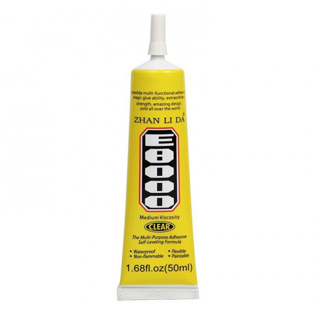 Клей прозрачный силиконовый E8000 - 50ml