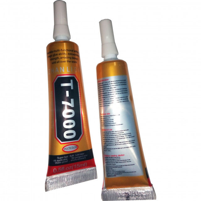 Клей черный силиконовый T7000 - 15ml