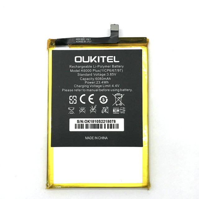 Акумулятор для Oukitel K6000 Plus