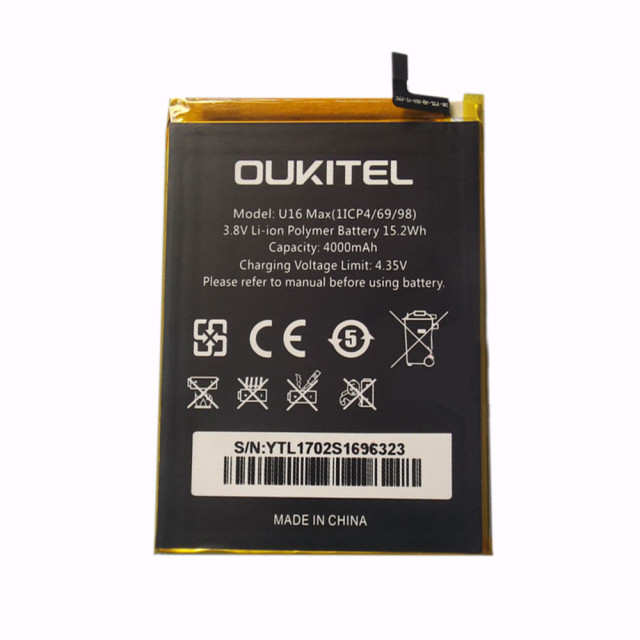 Акумулятор для Oukitel U16 Max